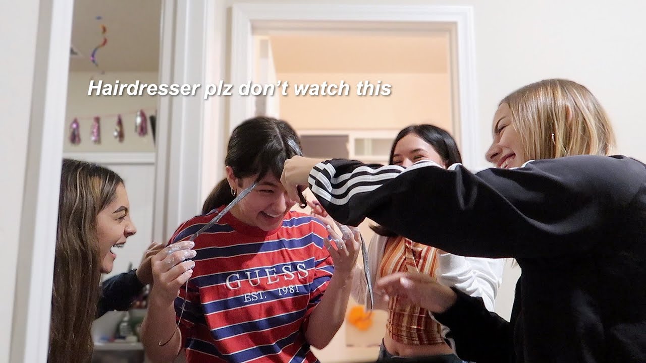 This video ended in us dyeing eachothers hair for no reason at all