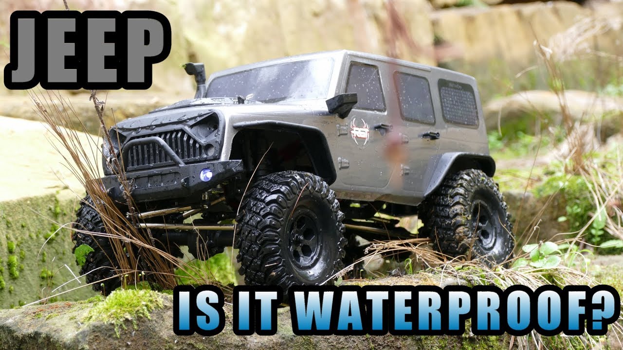 RGT JEEP 1/10 RTR Rock Crawler - First Crawl...Is It Waterproof?