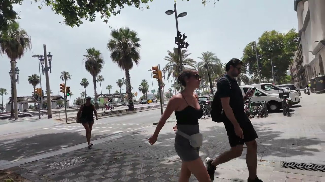 4K Barcelona Walk