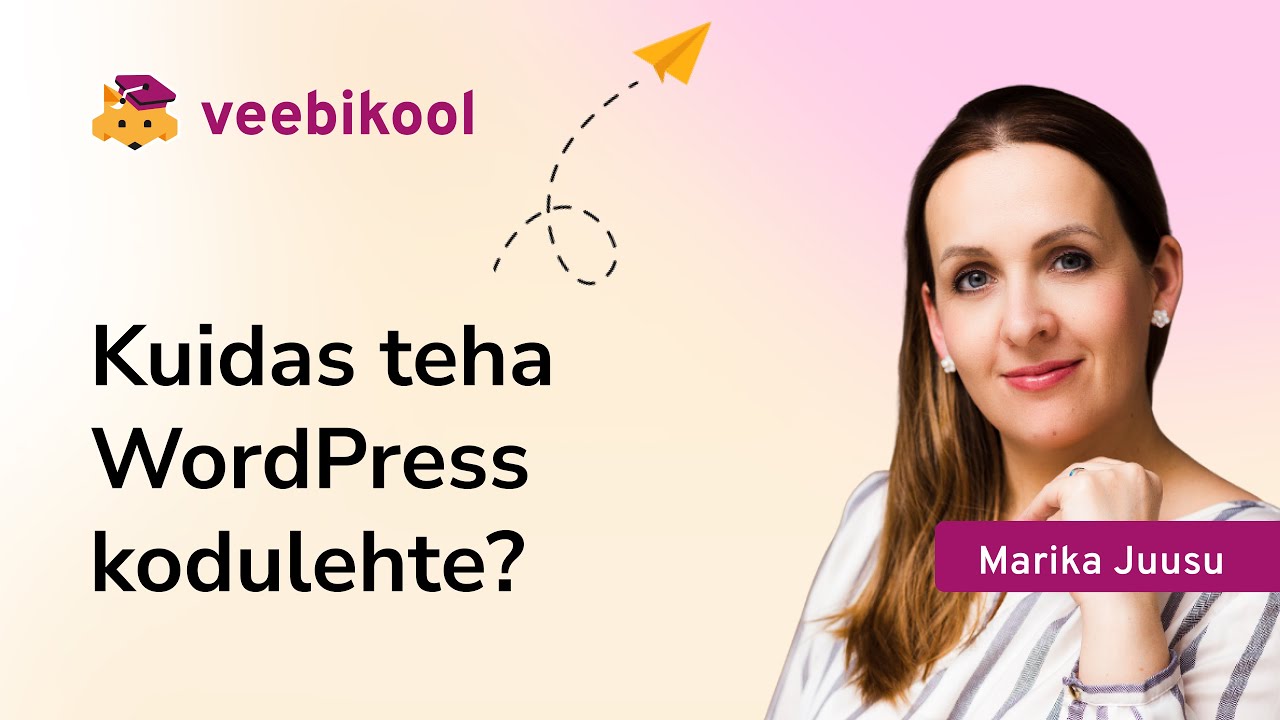 Lihtne WordPress kodulehe tegemine (2025)