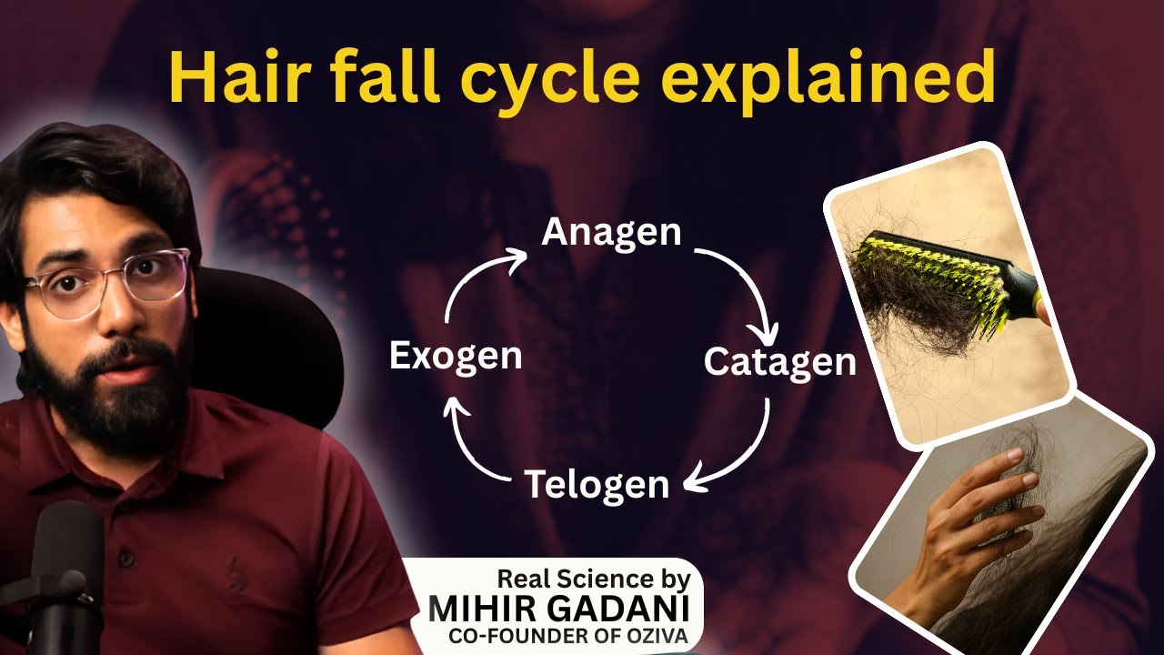 Hair Growth Cycle Explained | Anagen, Catagen, Telogen & Hair Fall Causes