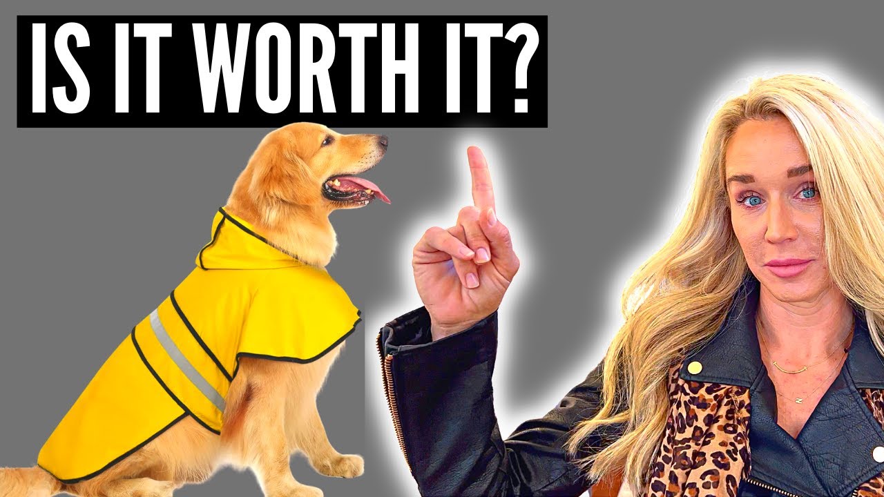 Watch Before You Buy HDE Dog Raincoat Hooded Slicker Poncho for Small to X Large Dogs & Puppies