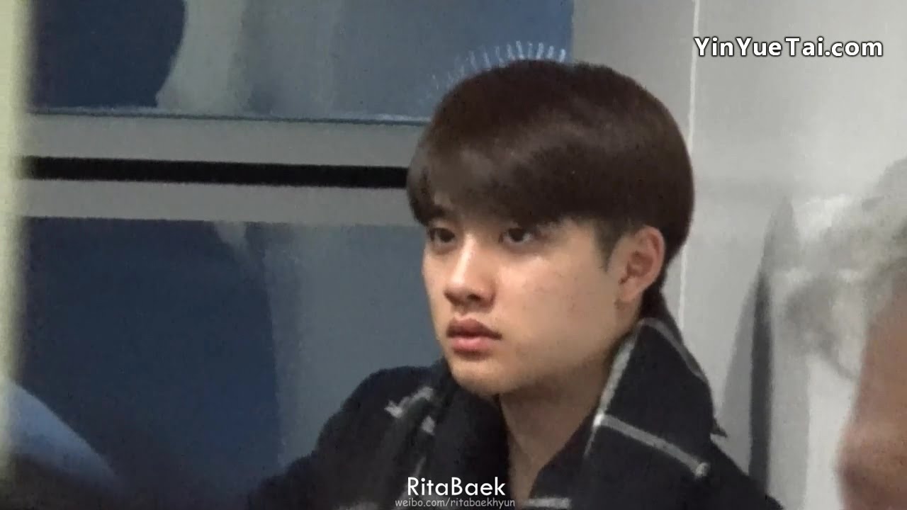 141202 HK Airport Arrival (D.O. Chanyeol focus)