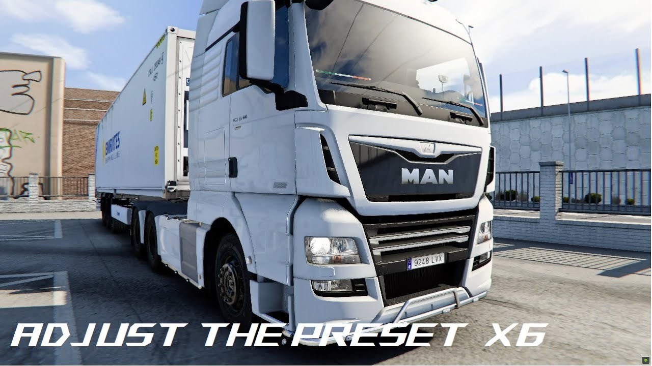 ETS 2 | 1.48.5 | GREEK PRESET x6 TUTORIAL FOR ADJUSTMENTS | 2.5k and 4k| #reshade #ets2 #rtx306012gb