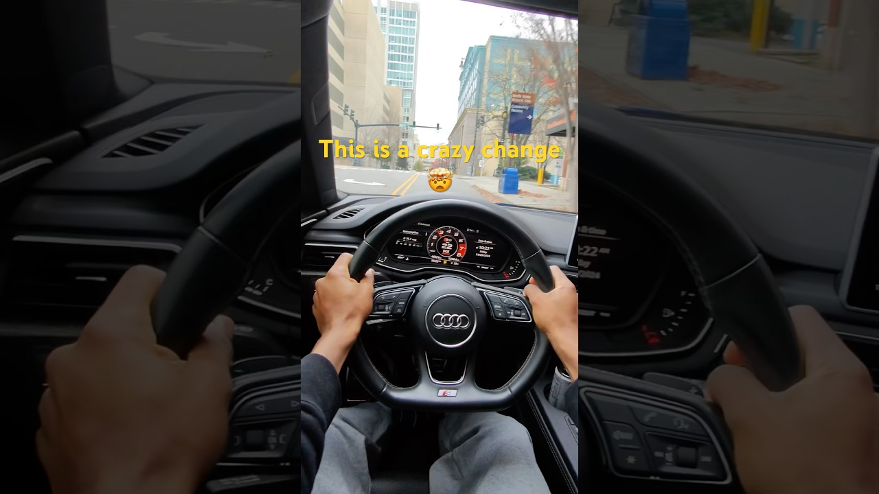 B9 s5 turning head with the intake sounds !!