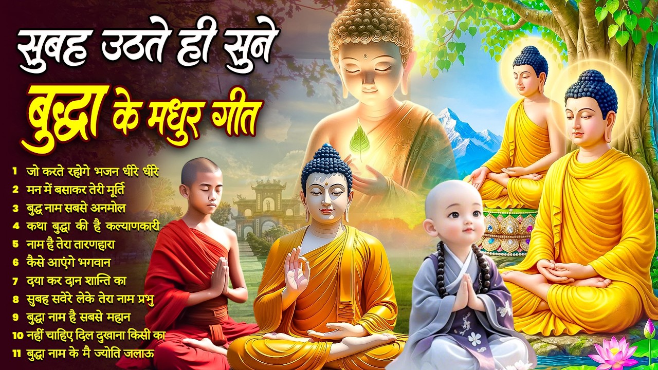 ☸️ तथागत भगवान बुद्ध सदा सहाय रहेंगे सुबह उठते ही रोज़ सुनें ये भजन ~ Best Dhamma Geet #buddha