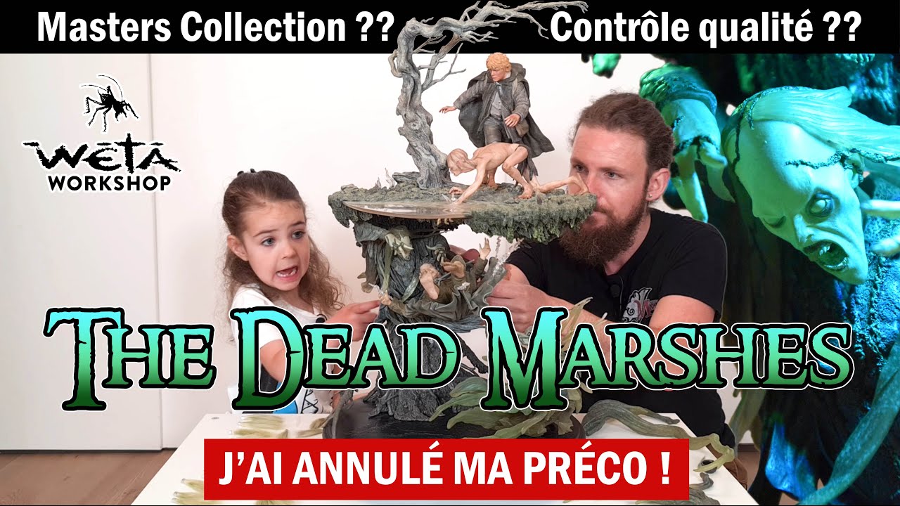 The Dead Marshes - MASTERS COLLECTION ? Weta  - UNBOXING / 360°