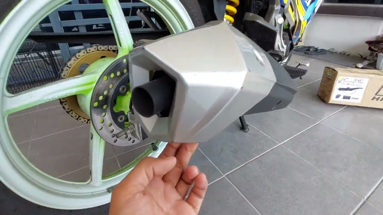Review | Sym VF3i185 | Tukar Exzos KZR Back Pressure Top Speed Highway   Selatan