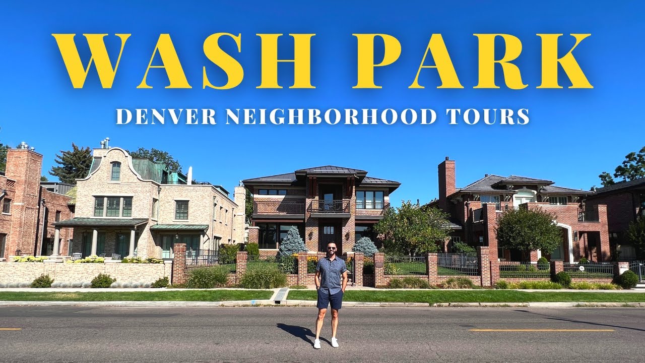 What's it like living near Wash Park in Denver? | FULL NEIGHBORHOOD TOUR!