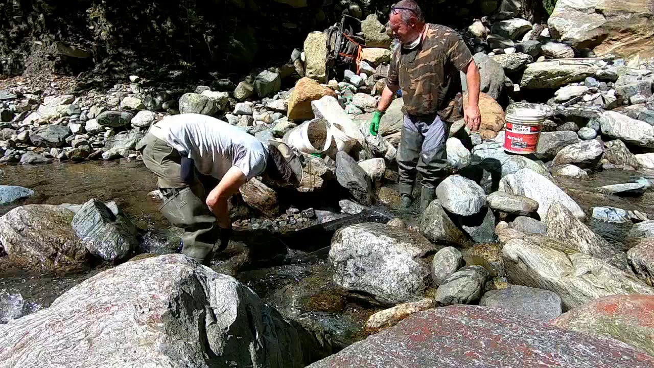 Uso estremo della canaletta per oro