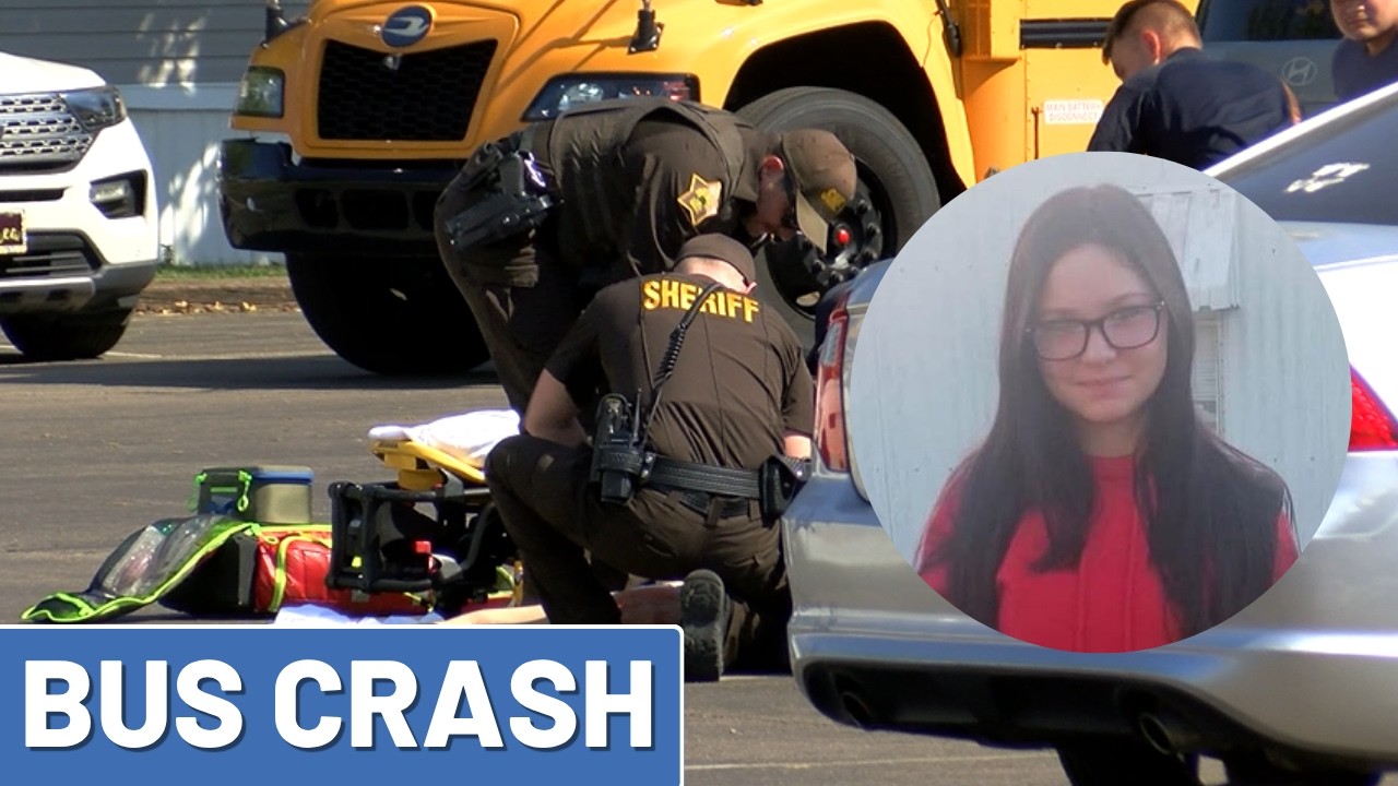 Student critically injured after being struck by school bus in Indiana