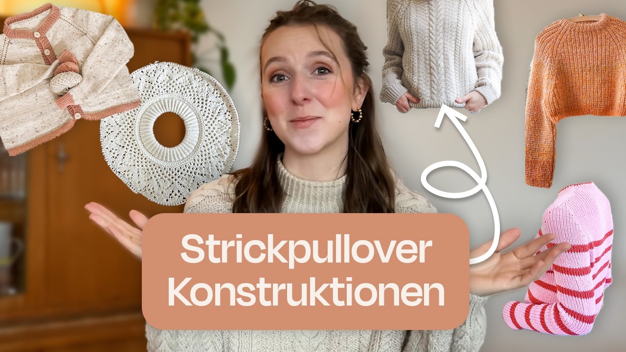 Raglan, Drop-shoulder, Sattelschulter,...Was bedeutet das und wie funktioniert´s? 🧶