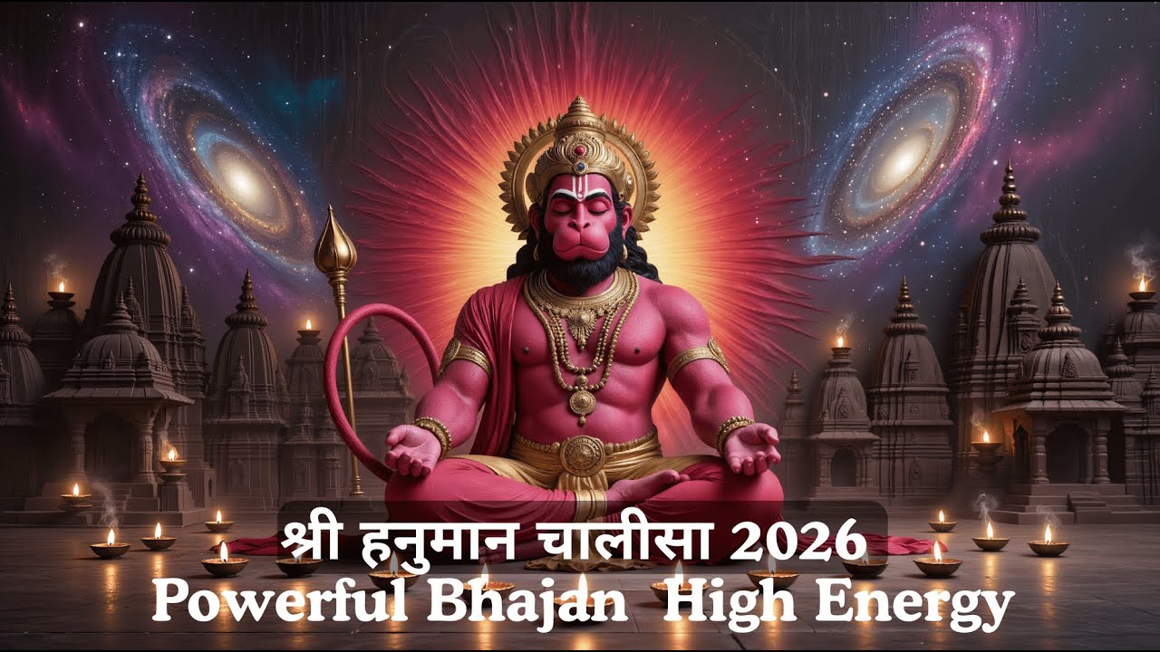श्री हनुमान चालीसा 2026 | Non-Stop Powerful Bhajan | High Energy | Soul Knower