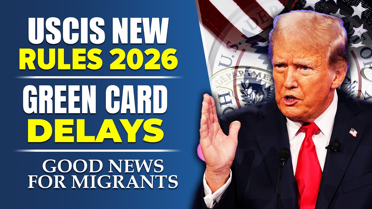 Новые правила USCIS на 2026 год: задержки или отказ в выдаче виз H-1B и грин-карт? Хорошие новост...