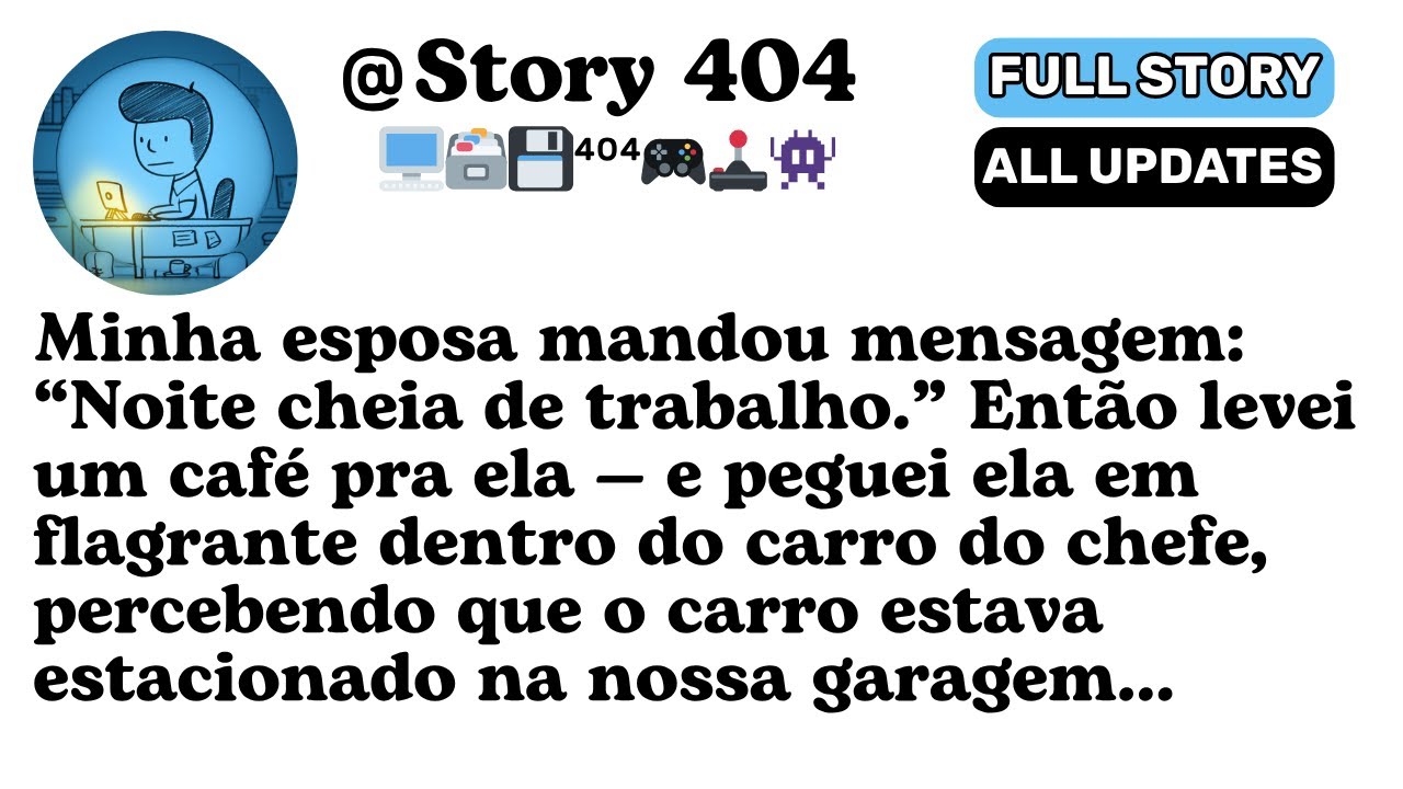 Minha esposa mandou mensagem: “Noite cheia de trabalho” ...