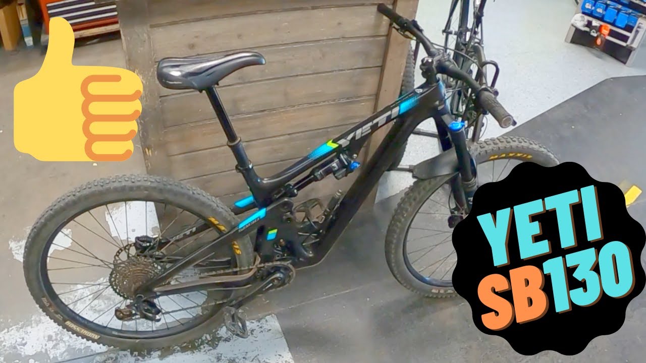 YETI SB130 POV Mountain bike BRAKE BLEED and CABLE SWAP.