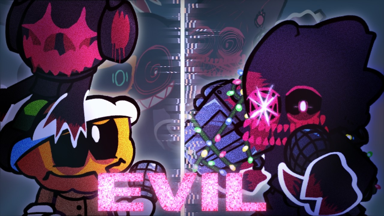 FRIDAY NIGHT FUNKIN CORRUPTION REWRITTEN FAN REMAKE Spooky kids vs Evil Pico Day 2