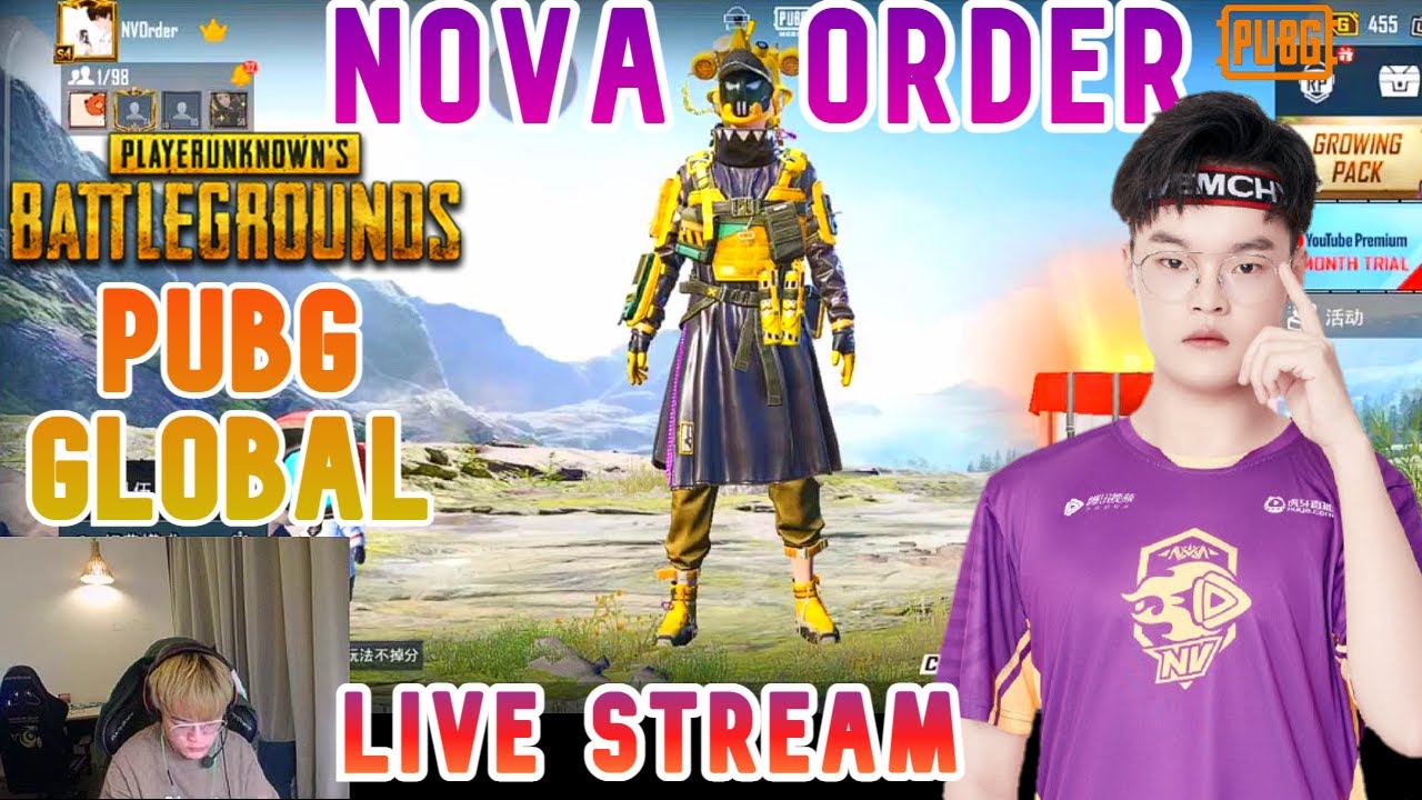 Nova Order Playing Pubg Global Version!! Live stream Of 2021-11- 27 | Pubg Mobile |