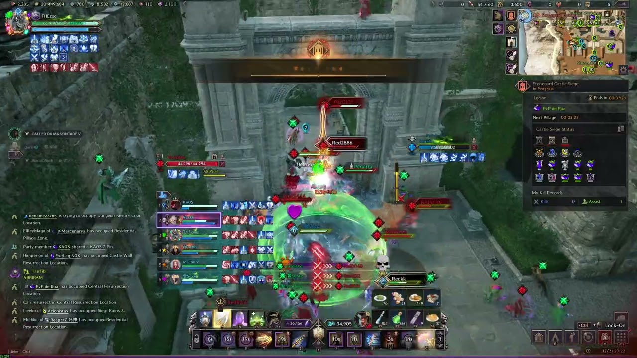 Throne and Liberty - Siege - 21/12 (FINAL ABSOLUT CINEMA)