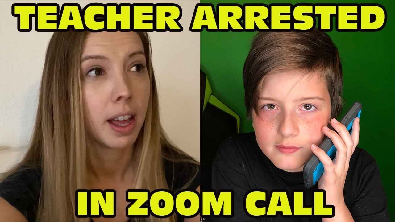 Kid Gets Teacher ARRESTED In Zoom Trolls Online Class - Online School Trolling Zoom!