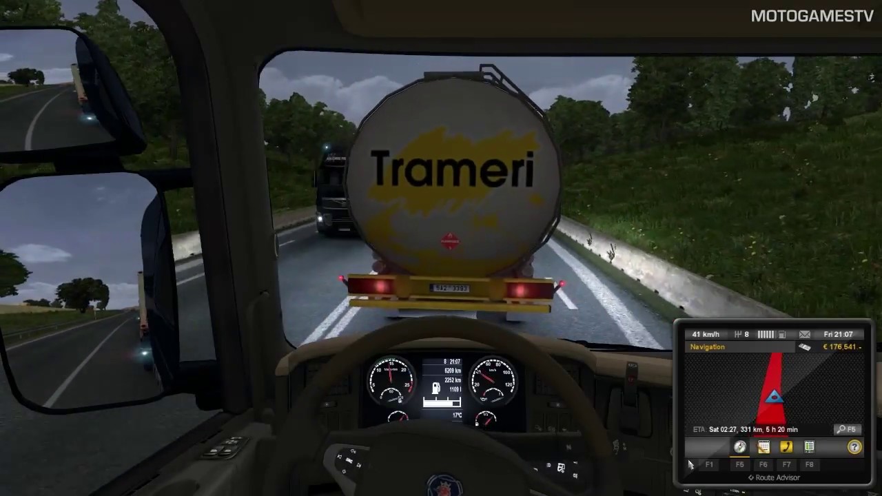 Euro Truck Simulator 2 - Wroclaw - Linz Mission