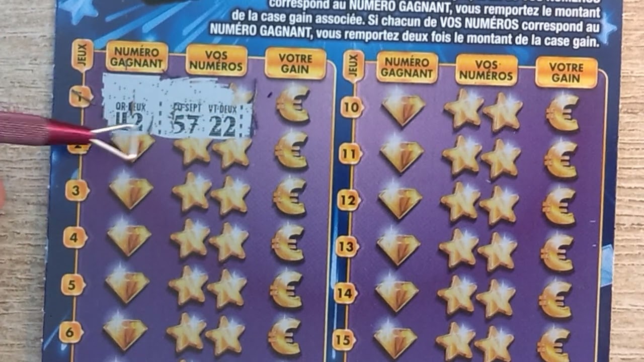 🍀🍀Nouveau tickets FDJ en avant première.  ⭐STARMAX⭐🍀🍀