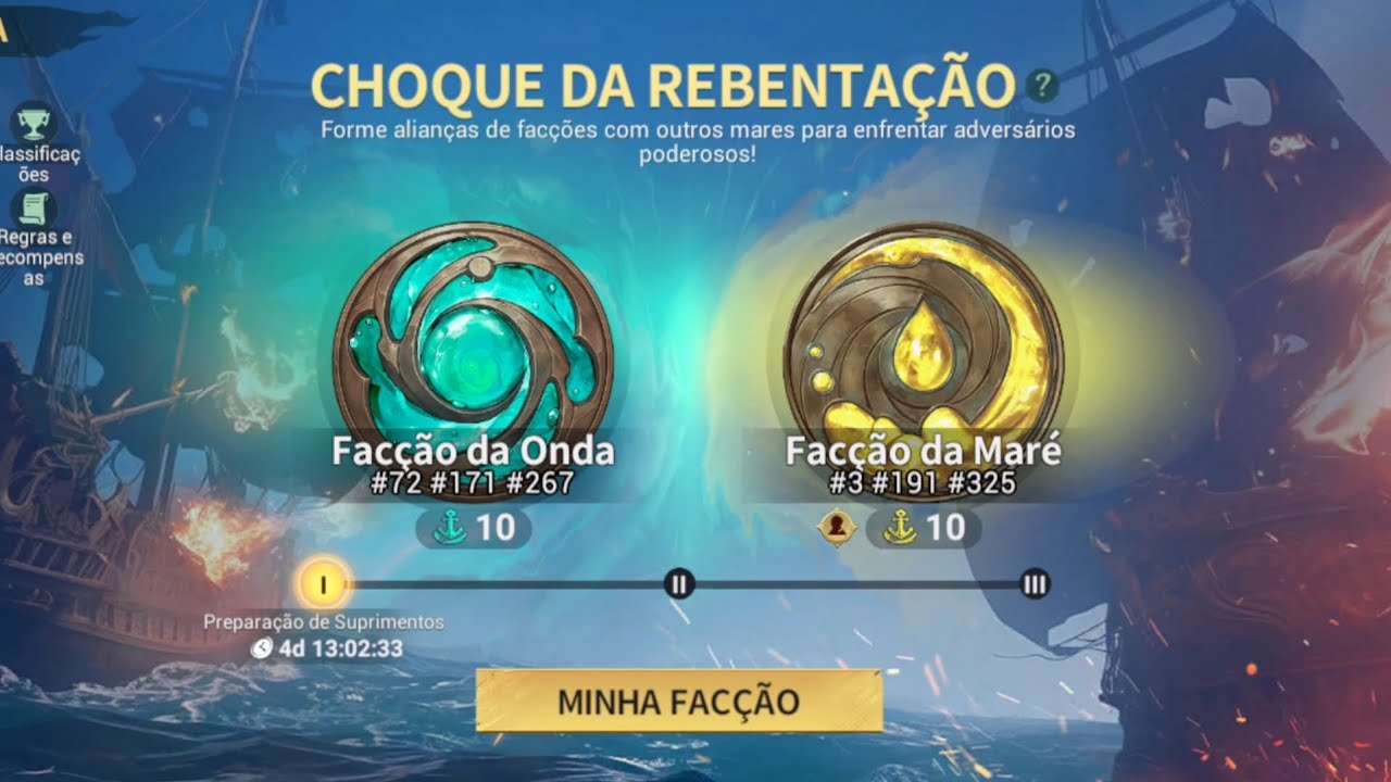 Sea of Conquest Season 13 X7 Faction Wars 191, 325, 3 Vs 267, 171, 72
