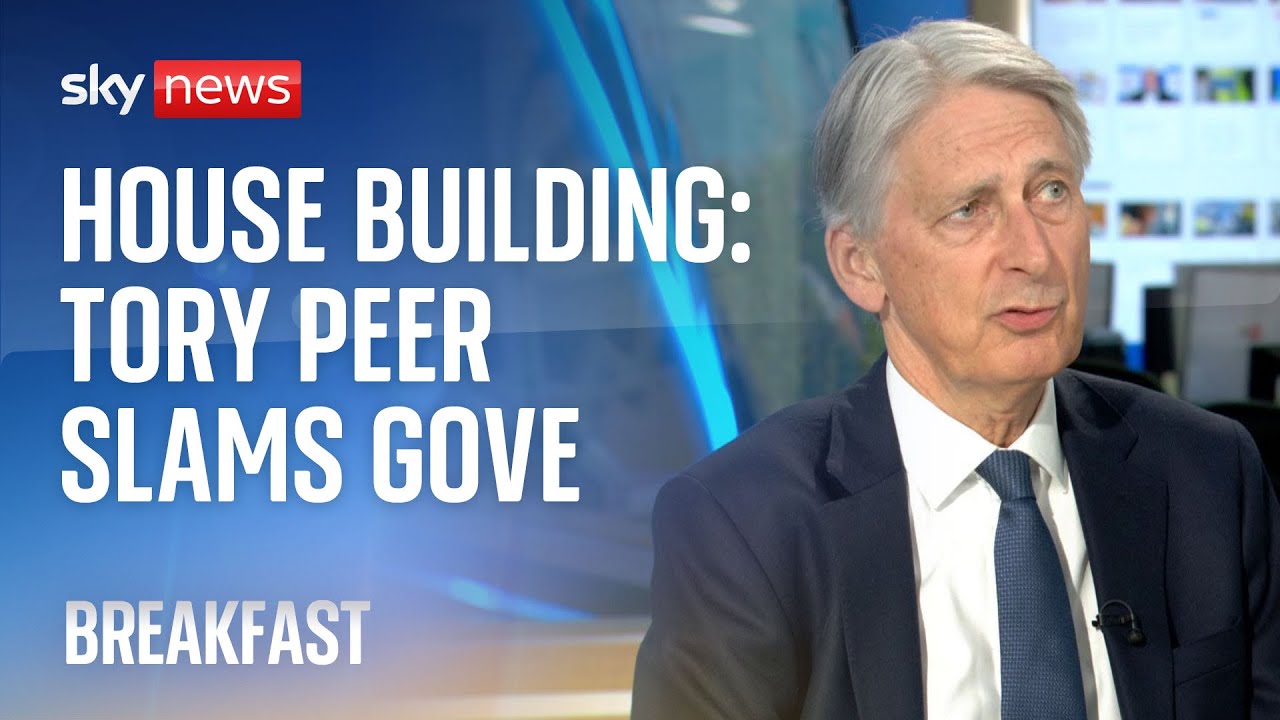 Conservative peer and former Chancellor criticises Michael Gove over house building