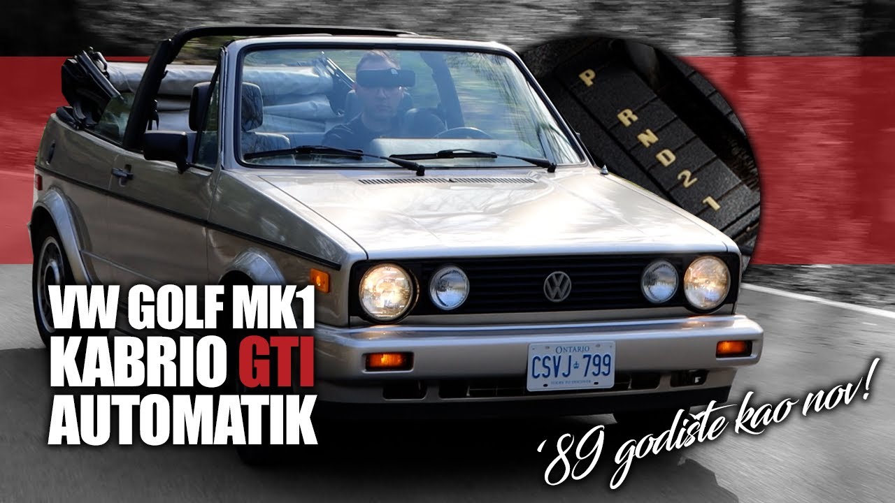 LEGENDA! Volkswagen Golf 1 GTI Cabrio AUTOMATIK
