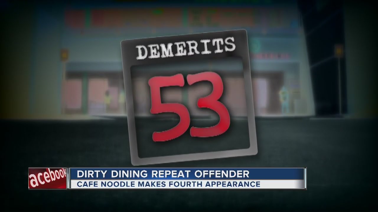 DIRTY DINING: Cafe Noodle and Chinese BBQ 4-time repeat offender