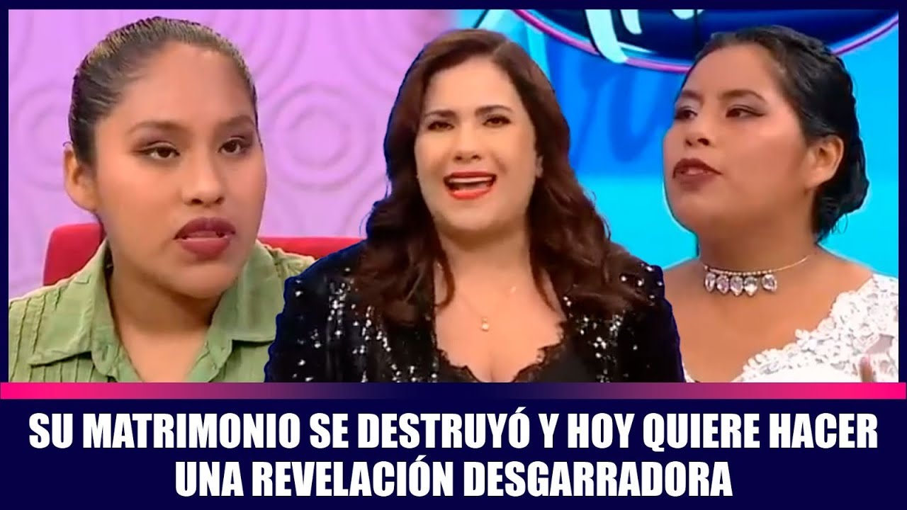 Su matrimonio se destruyó y hoy quiere hacer una revelación desgarradora | Andrea