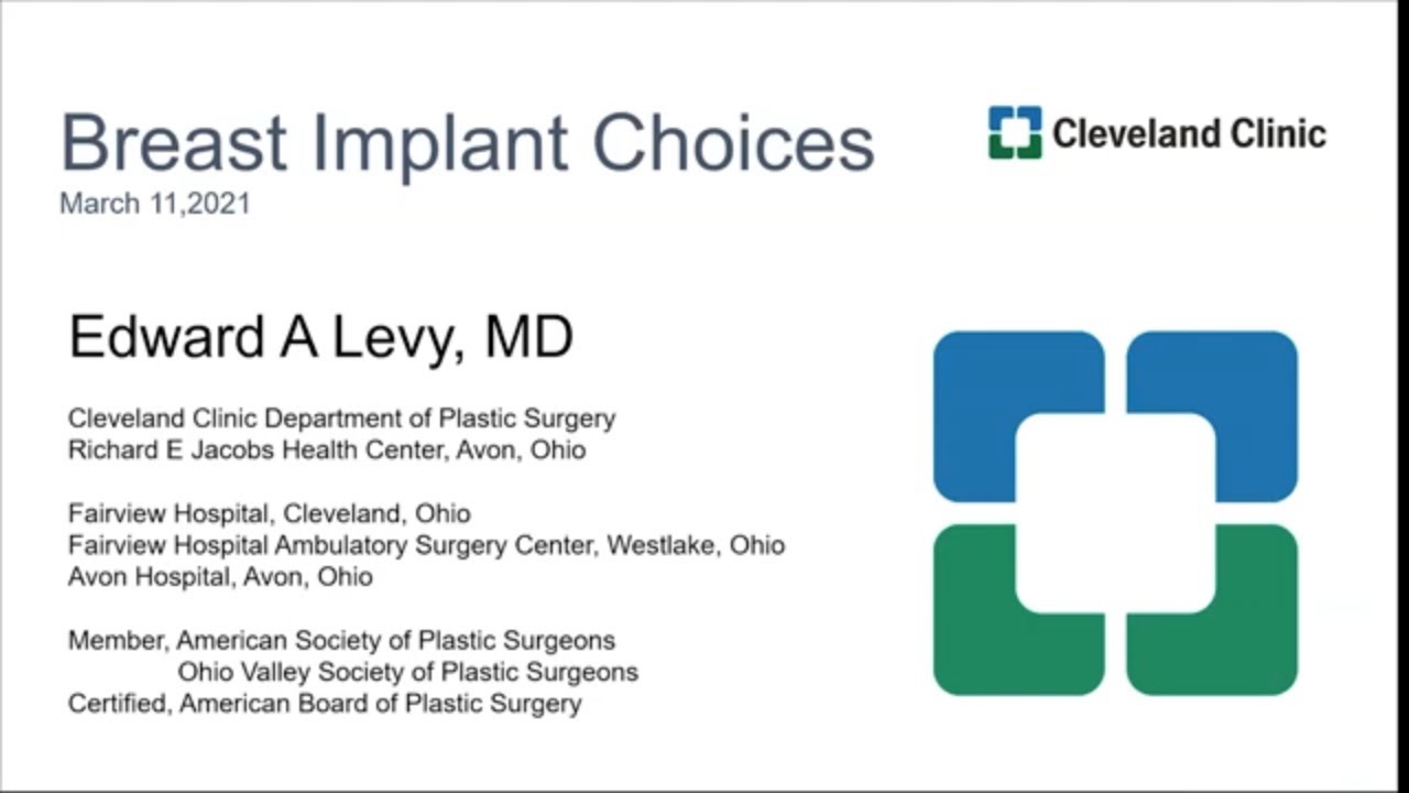 Breast Implant Options for Augmentation & Reconstruction (Graphic)