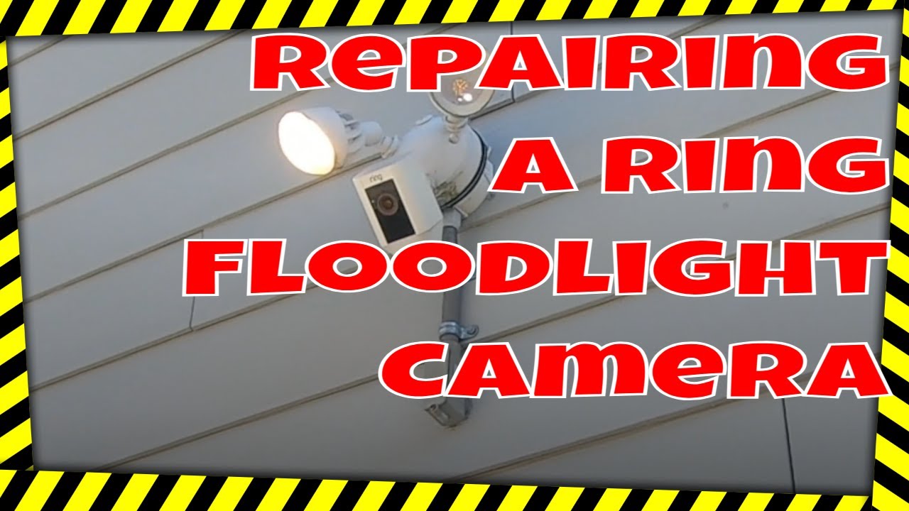 Repairing the lights on a Ring Floodlight Camera