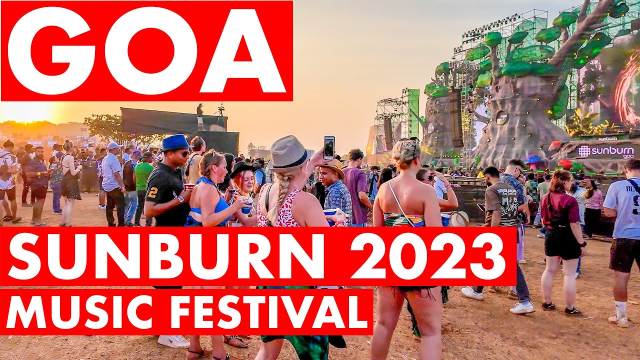 Sunburn Goa  | Goa's Biggest Dance Festival | Sunburn Music Festival | Goa Vlog | Best Party |
