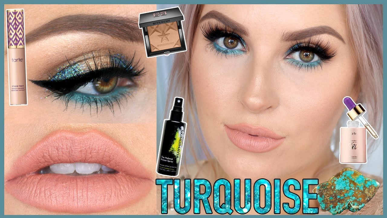 Chit Chat Getting Ready 💕 GEMSTONE SERIES 💎 Turquoise Makeup