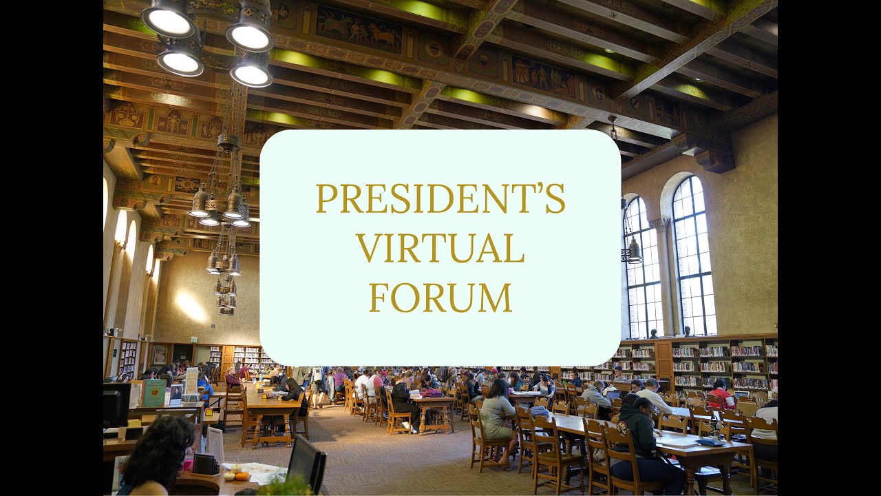 President's Virtual Forum
