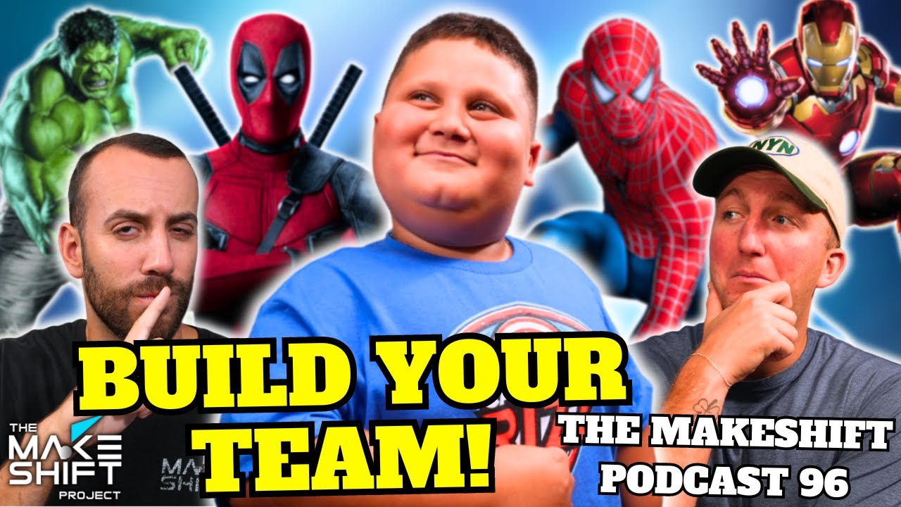 $15 To Build The BEST SUPERHERO Squad (w/The Rizzler) 🦸&zwj;♂️ The Makeshift Podcast 96 💸