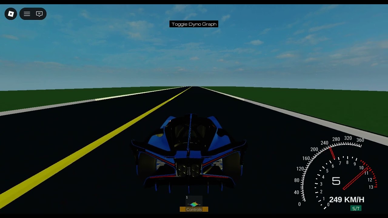 2000HP Buggati Bolide Acceleration Test