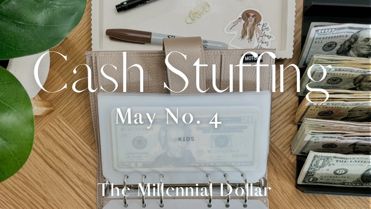 Cash Envelope Stuffing | $687 | May No. 4