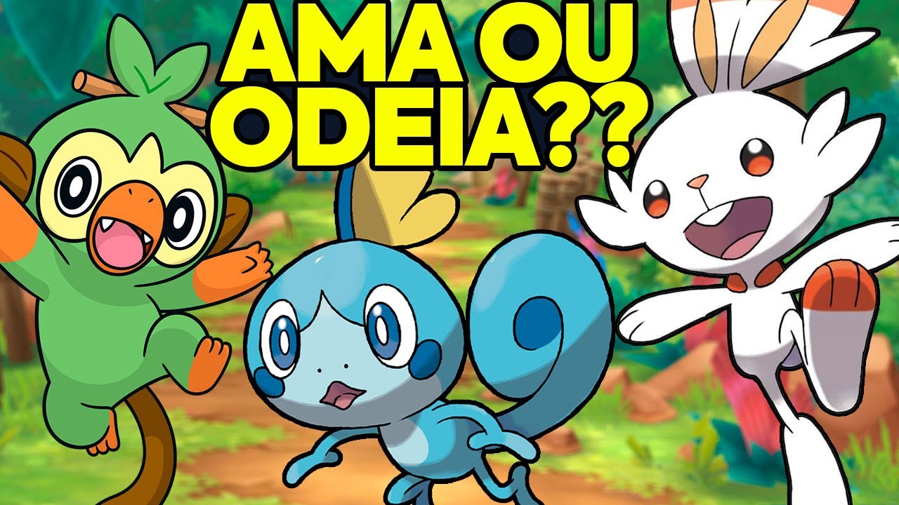 OS POLÊMICOS POKÉMON INICIAIS E LENDÁRIOS DE GALAR !!!