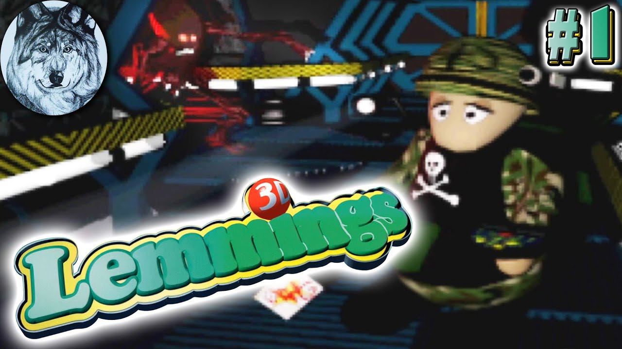 3D Lemmings (PS1). Part 1/2. Игры 90-х. Longplay (+советы по игре)