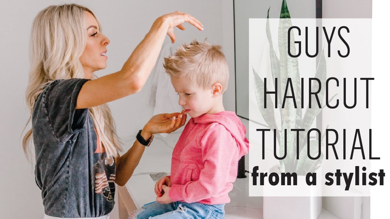 GUYS HAIR CUT / TUTORIAL FROM STYLIST: Kailee Wright