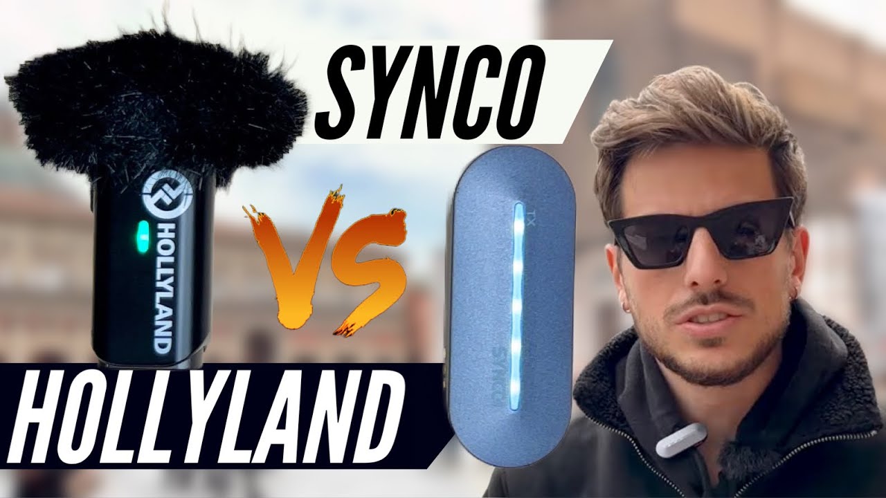 HOLLYLAND LARK M1 vs SYNCO P1L - Confronto tra i MICROFONI WIRELESS più venduti su Amazon!