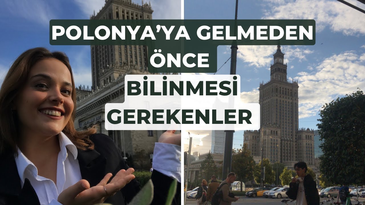 POLONYA’YA GELMEDEN ÖNCE BİLMENİZ GEREKENLER/ Ücretsiz hat, Ulaşım fiyatları, Ucuz Market İsimleri