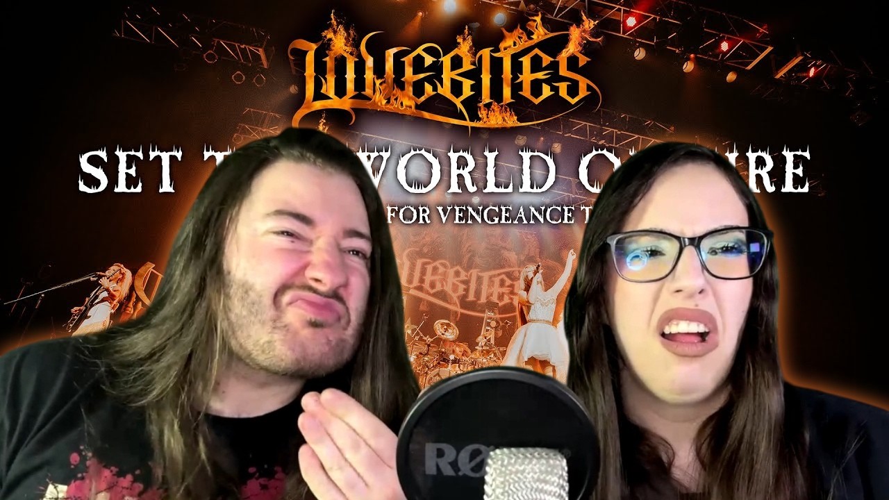 Balkan Couple reacts to Lovebites - Set The World On Fire CAN'T GET ENOUGH OF THIS LIVE PERFORMANCES
