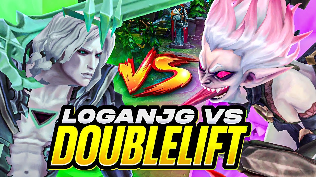 L0GANJG VS DOUBLELIFT! HIGH ELO JUNGLE FACE OFF!