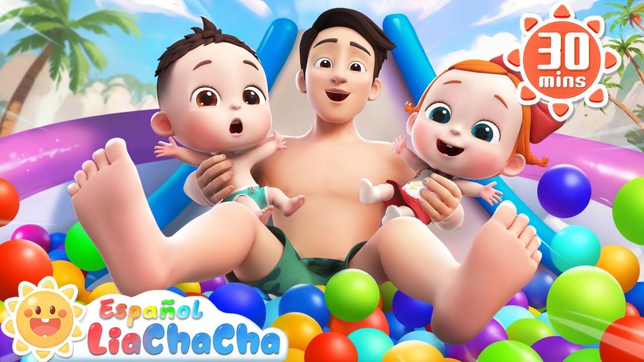Hora del Baño | Johny Johny Sí Papá | LiaChaCha en Español - Canciones Infantiles