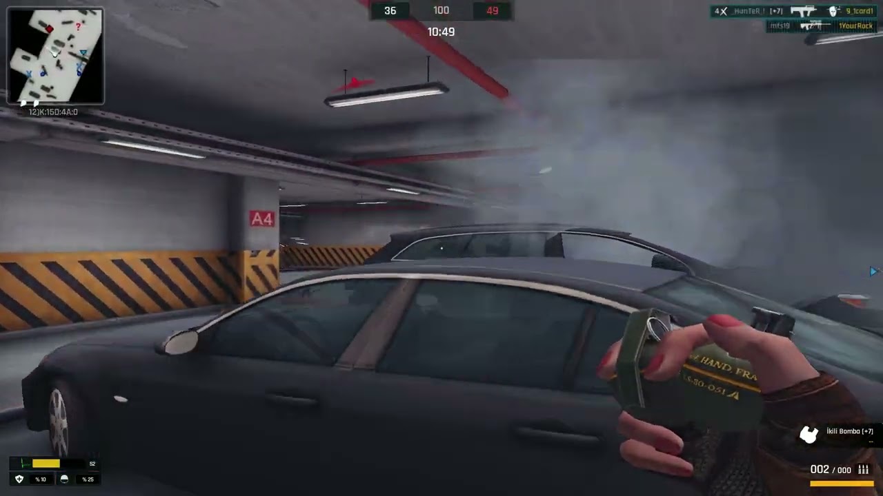 BOL SMOKE LU OTOPARK MAÇI :) Zula Oyun