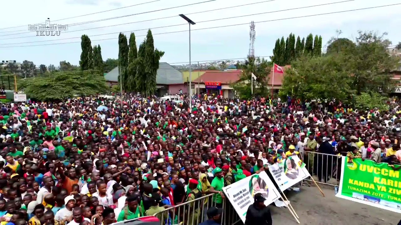 RAIS DKT. SAMIA AKIZUNGUMZA NA WANANCHI WA PASIANSI MKOANI MWANZA