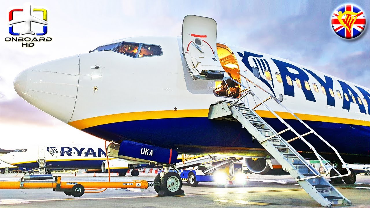TRIP REPORT | First Time with RYANAIR UK! ツ | London to Frankfurt | RYANAIR Boeing 737